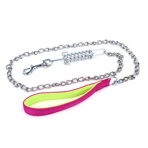 Guinzaglio per cani a prova di masticazione Anti-guinzaglio in metallo per animali domestici per cani di media taglia, comodo e morbido in Nylon - Product Image 5