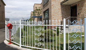 Металлические панели для ограждения сада, устойчивые к коррозии, из оцинкованной стали, решетка для ограждения, термообработанная древесина для дома и сада - Product Image 3