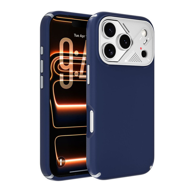 Matte Skin Feeling Magnetic Mobile Phone Case Cover for iPhone 17 18 Pro Max 17E High-Quality Fine Hole Metal Camera Back Cover