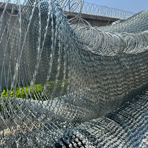 अच्छी गुणवत्ता वाले सस्ते गैल्वेनाइज्ड फ्लैट सुरक्षा बाड़ लगाना रेजर वायर सुरक्षा रेजर वायर - Product Image 3