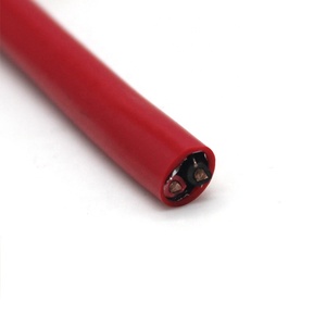 Brandwerende 2-aderige 1,5 mm massieve koperen beveiligde rode brandalarmkabel - Product Image 6