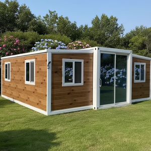 Casa Contenedor de Acero Prefabricada Personalizada de Lujo, Expandible, de 20 pies o 40 pies, para Envío, Tipo Tiny Home, con 2, 3, 4 o 5 Dormitorios - Product Image 1