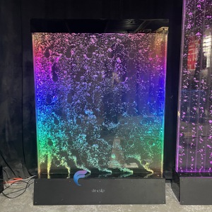 Lámpara de Burbujas de Agua Acrílica con Cambio de Color LED para Decoración Interior Personalizada - Product Image 1