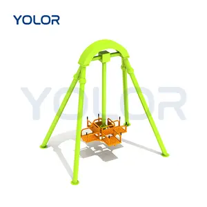 Parco giochi per bambini popolari piccole giostre senza giochi di potere umano semplice Mini pendolo Swing senza potere