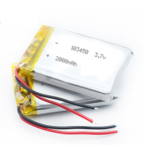 Personalización de fábrica 3,7 V Batería de polímero de litio 2000mAh 6.66wh LP103450 Power Banks para tabletas y computadoras portátiles - Product Image 4