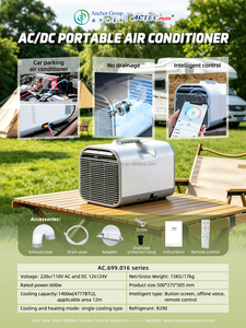 Mini climatiseur portable d'usine pour tente AC.699.012 350W 8-10m, climatisation froide pour chambre froide, capacité <span class=keywords><strong>de</strong></span> refroidissement 5200 BTU - Product Image 5