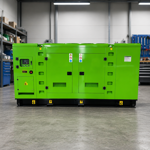6BTA5.9-G2 100KW Silent Diesel Generator Set Remote Start <strong>for</strong> Engine ATS Auto Start 50/60Hz 110V-600V Industrial Commercial Use - Product Image 1