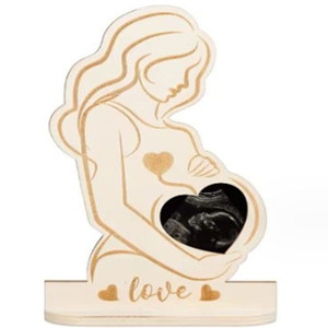 Support de Présentation pour Photo d'Échographie et Panneau d'Annonce de Naissance Bébé, Porte-Objets Souvenirs Nouveau-né pour Baptême et Décoration de Fête d'<span class=keywords><strong>Anniversaire</strong></span> - Product Image 3