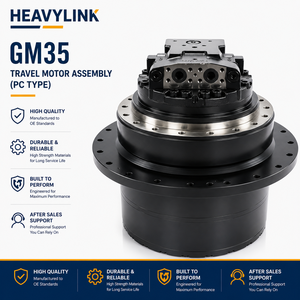 Ensemble moteur de translation GM35 (type PC) compatible avec : Komatsu 200-3, -5, -6, -7, -8 - Product Image 2