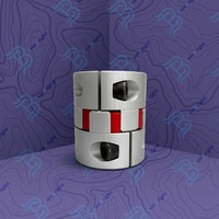 Accouplement à disque araignée haute précision à mâchoires flexibles pour arbre rigide Oldham, pour servomoteur CNC, OEM ODM