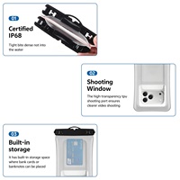 Étui de téléphone portable universel de luxe en TPU+PVC+ABS imperméable avec design écologique, couleurs et tailles personnalisables