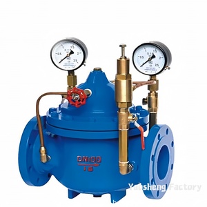 HBYS cina applicazione generale pressione riduzione valvola di controllo della pompa dell'acqua e chiusura di emergenza caratteristiche - Product Image 1