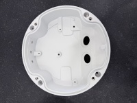 Pièces en aluminium usinées sur mesure par CNC, revêtement en poudre blanche, boîtier en aluminium pour équipement industriel OEM