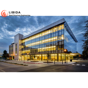 Design 4s Showroom Multi Storey Shopping Mall Prefabricated Steel Building Exhibition <strong>Hall</strong> 2 Floor Hotel Steel Structures - Product Image 3