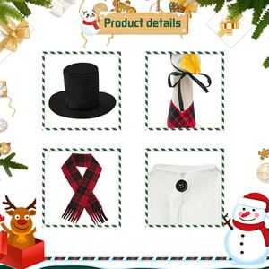 Disfraz de Ganso Navideño para Jardín con Gorro y Bufanda de Muñeco de Nieve - Product Image 4