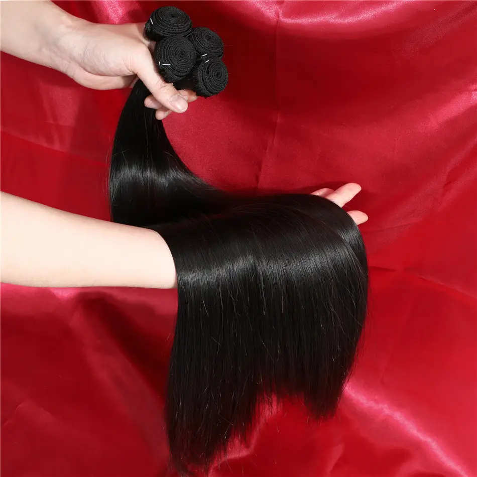 生のキューティクルアラインヘア、10Aグレードの人間の髪の織りバンドルベンダー、ミンクのブラジルの髪の未処理のバージンヘアバルク卸売