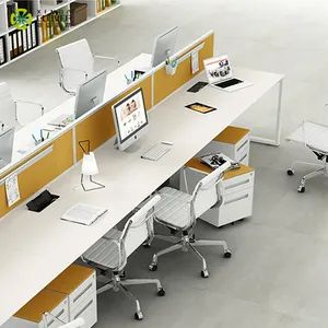 Low price european style modern appearance and general use multi furniture sets open work space office desks