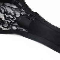 Starker Vibrations-Slip-Vibrator mit Spitze, Fernbedienung, 10 Frequenzen, abnehmbar, Sexspielzeug für Erwachsene, zum Flirten
