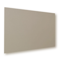 Plancher SPC gris clair uni, imperméable, à clipser, en vinyle rigide, pour usage résidentiel et commercial, antidérapant