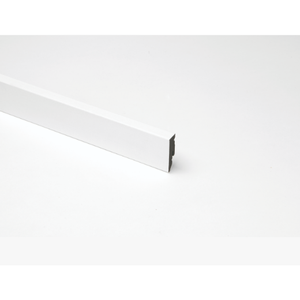 Confezione da 10 Battiscopa Rettangolari in PVC Finitura Rovere Cammello - Product Image 1