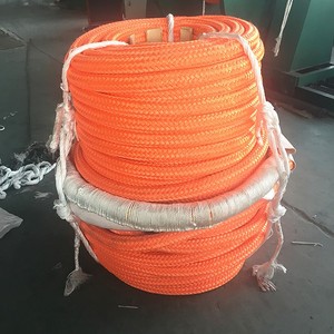 Outros Fornecedores Marítimos Corda Marítima UHMWPE de Alta Resistência Preço de Fábrica 20mm Corda Dupla Trançada para Uso Marítimo Offshore - Product Image 5