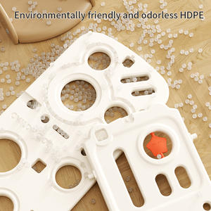 Elf kids Elf slayt kombinasyonu bebek oyuncakları oyun evi Playroom çocuk oyun alanı kapalı ekipman plastik salıncak ve slaytlar seti - Product Image 4