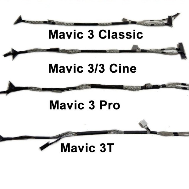 DJI Mavic Pro 3 Classic 3Cine 3Thermal Mini Gimbal Camera signal Cable Mavic Mini 2 Gimbal Cable Coaxial Cable Repair Parts