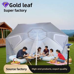 Carpa de Playa y Jardín de Alta Gama Personalizada con Toldo Tipo Alas, Práctica, Extra Grande, de Material Oxford, Sombrilla Manual para Exteriores - Product Image 5