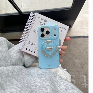 Custodia Protettiva XP1348 Monocolore con Strass per <span class=keywords><strong>iPhone</strong></span> 17/16 PRO MAX, Supporto a Cuore, Compatibile con <span class=keywords><strong>iPhone</strong></span> 15/14P - Product Image 6