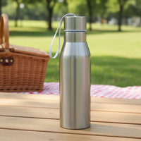 Bouteille d'eau isotherme à double paroi pour le sport et la gym, 30 oz, en acier inoxydable, gourde anti-fuite, gobelet sous vide léger pour l'école