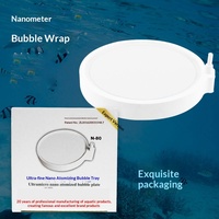 Disque diffuseur d'air nano rond en plastique écologique à bulles ultra-fines pour l'aération des aquariums et des bacs à poissons