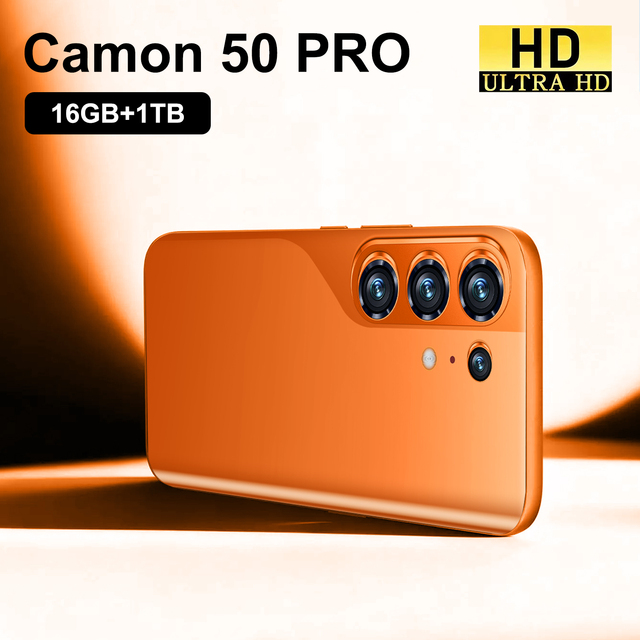 7.3-inch High-definition Global Version New Arrival Gaming 5g 4g High Quality Camon50 Pro Smartphone Cell Phones