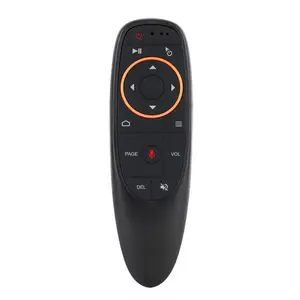 No mt, G10 G10S avec 6 Gyroscope, air mouse, avec télécommande sans fil 2.4g avec lumière led, pour Box TV x96q