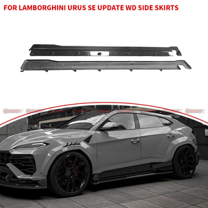 ชุดแต่งสเกิร์ตข้างคาร์บอนไฟเบอร์แบบแห้ง WD Style สำหรับ Lamborghini Urus SE ของแท้จากโรงงาน ชุดต่อขยายข้างคาร์บอนไฟเบอร์ คู่หนึ่ง อัพเกรด - Product Image 4