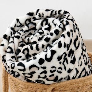 Animal Print Flannel Fleece Blanket 228X228CM Soft Cozy Plush <b>Throw</b> Lightweight Leopard Cheetah Snake Zebra Print Sofa <b>Bed</b> <b>Cover</b> - Product Image 5