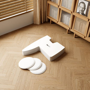 Panca Divano Pieghevole Estensibile in Carta Kraft a Nido d'Ape 6 Posti Moderna per Appartamenti Commerciali Uffici Conferenze Fiere - Product Image 2