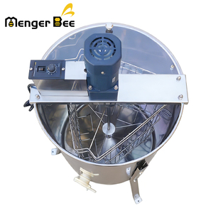 Extracteur de miel électrique radial en acier inoxydable Menger Bee 3 cadres Dadant pour apiculture - Product Image 4
