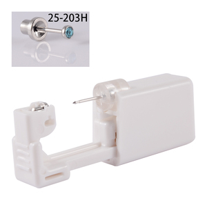 Dùng một lần vô trùng tai xuyên đơn vị sụn tragus Helix tự xuyên Súng không đau piercer công cụ Kit máy với bông tai - Product Image 2