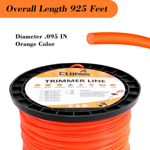 Thời trang hàng đầu 105 "(2.7mm) Cam tròn tông đơ dòng 5 LB vỉ Donut cỏ tông đơ dòng - Product Image 2