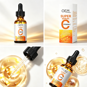 Suero Facial OEM Super Vitamina C, Suero con Retinol, Nicotinamida y Ácido Hialurónico, Cuidado Facial Iluminador, Hidratante y Antienvejecimiento - Product Image 6