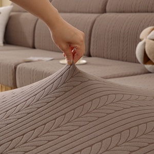 Copridivano Elastico Universale con Gonna Arricciata, Protezione Antiscivolo ad Alta Elasticità per Soggiorno - Product Image 4
