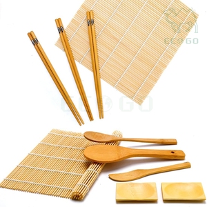 Kit de Bambú para Hacer Sushi en Casa, Molde para Enrollar Arroz, Herramientas para Hacer Sushi a Mano - Product Image 2