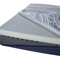 Matelas orthopédique en mousse à mémoire de forme, mousse haute densité durable, tissu respirant, mobilier de maison, épaisseur 25 cm, fermeté moyenne, amovible