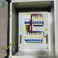 Solution de tableau de distribution multi-circuits 380V triphasé, tableau de distribution électrique 80A 100A 125A 160A 200A pour l'éclairage d'atelier