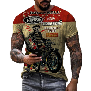 Evertop grafica personalizzata XS t-shirt da uomo traspirante Oversize 3D stampato Playeras <span class=keywords><strong>abbigliamento</strong></span> stile <span class=keywords><strong>Hip</strong></span> <span class=keywords><strong>Hop</strong></span> - Product Image 1