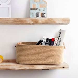Fabric Baskets for Storage <strong>Large</strong> Woven Tropical Holiday Gift Kids Laundry Room Knitting Yarn Easter Lace Basket Bow Holder <strong>Trunk</strong> - Product Image 4