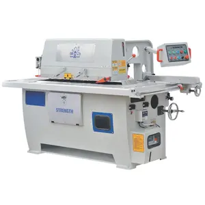 Straight line rip saw industrial wood cutting machine