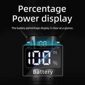 Đèn pin Helius nâng cấp bán buôn, sạc lại được, màn hình kỹ thuật số, ánh sáng mạnh, tầm xa, pin 26650, đèn LED zoom, cổng TYPE-C - Product Image 4