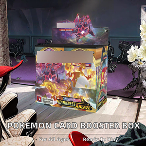 Vente flash, produit d'anime japonais, 360 cartes Pokémon en anglais, jeu de cartes à collectionner EVO SUN MOON, coffret de jeu, boîte de boosters - Product Image 2