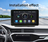 BQCC 7 "IPS USD BT sans fil Carplay Android enregistreur de conduite automatique 720P caméra de recul voiture Mirrorlink affichage DVR lecteur de voiture